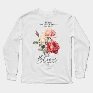 Blooming Roses Long Sleeve T-Shirt